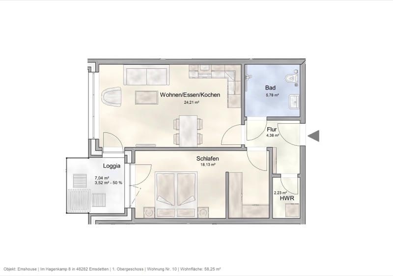 Wohnung W10 - Hauptbild