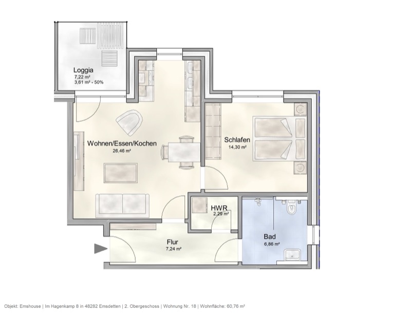 Wohnung W18 - Hauptbild