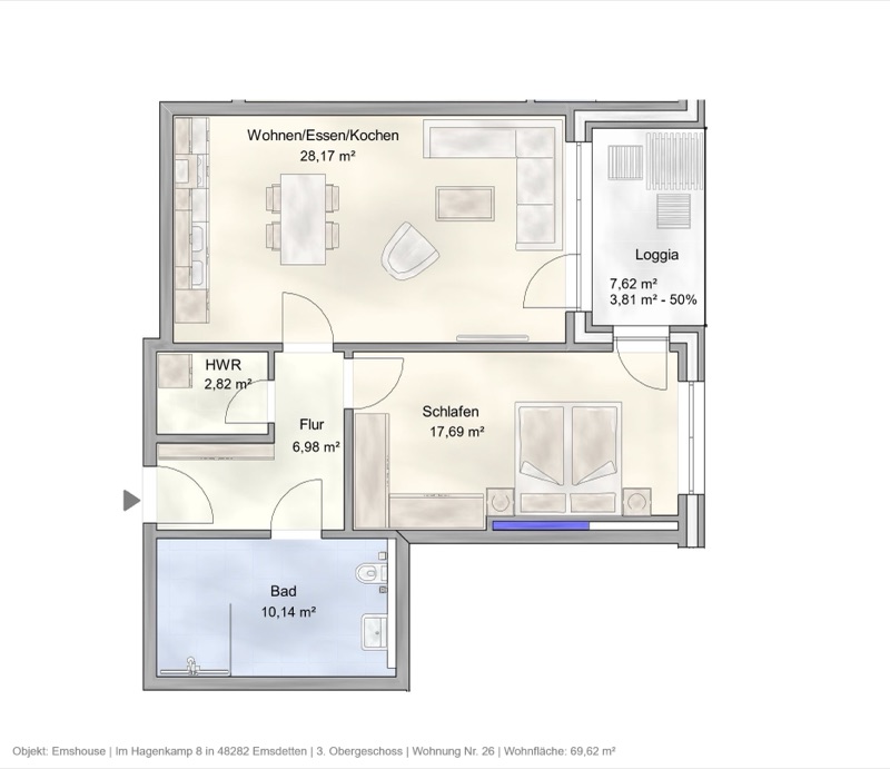 Wohnung W26 - Hauptbild