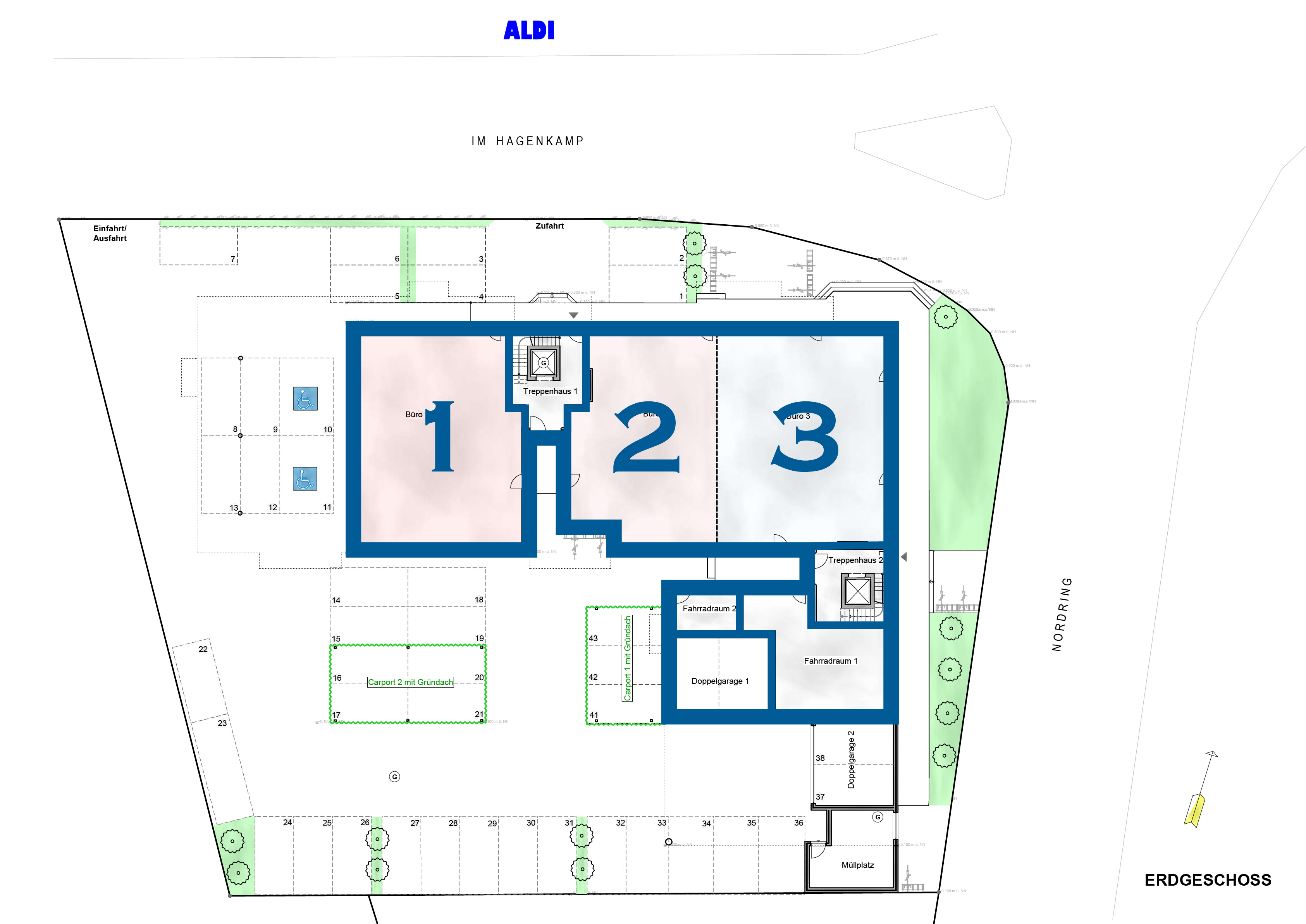 Erdgeschoss Grundriss